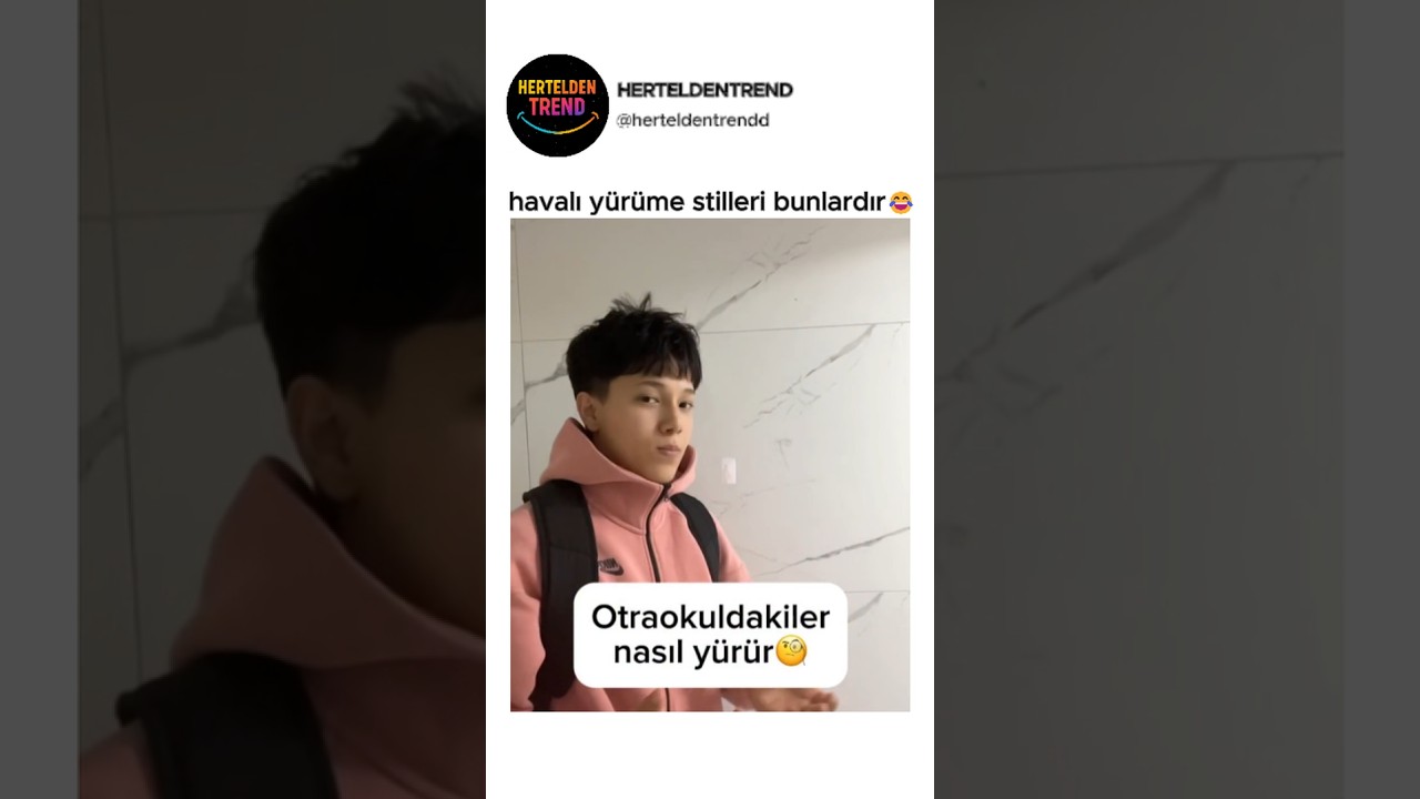 havalı yürüme stilleri bunlardır😂​ VİA: @amerikada6aylise