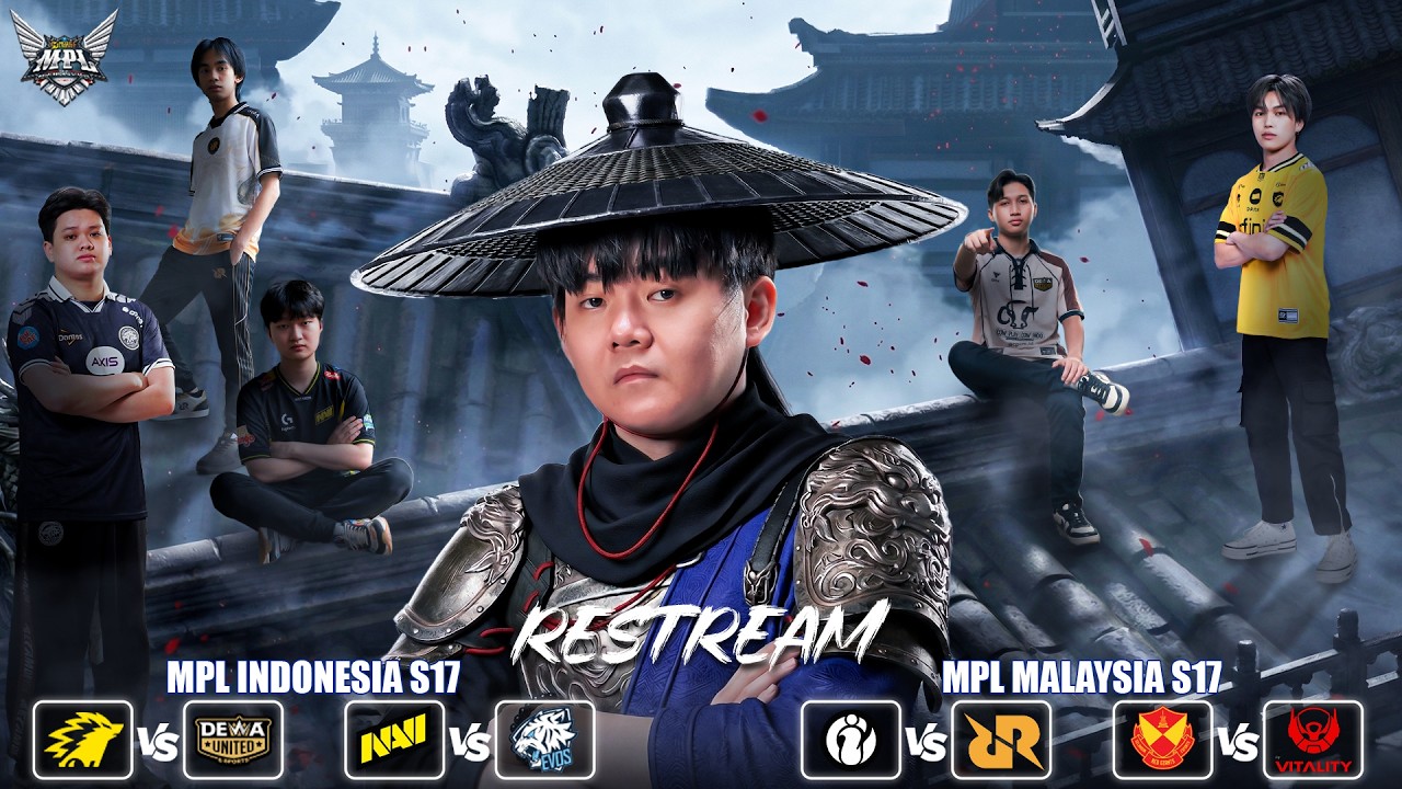 EVOS VS NAVI, RRQ TORA VS IG. BESOK WAR MYKONOS X RRQ AE  ! Restream MPL ID & MPL MY S17