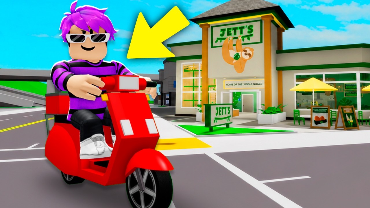 VIREI UM MOTOBOY no BROOKHAVEN