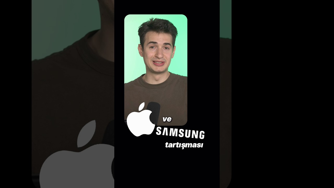 Apple ve Samsung tartışması aşırı saçma! #shorts