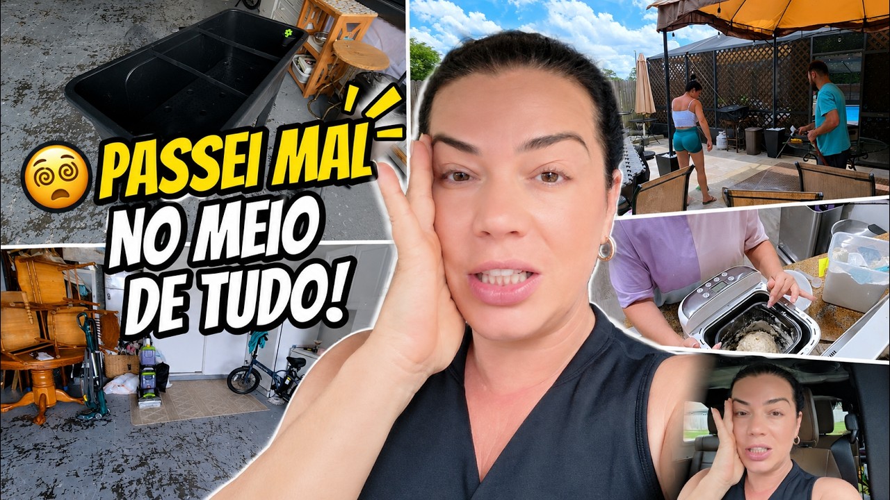 😱 O DIA SAIU DO CONTROLE! Horta Nova, Dor Forte, Receita Deliciosa e Viagem de Motorhome