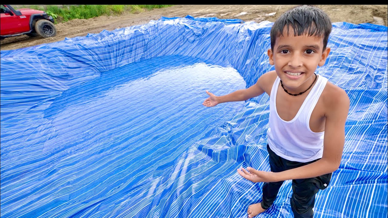 Kunali K liye Etna Bada Pool Bana Diya 😍