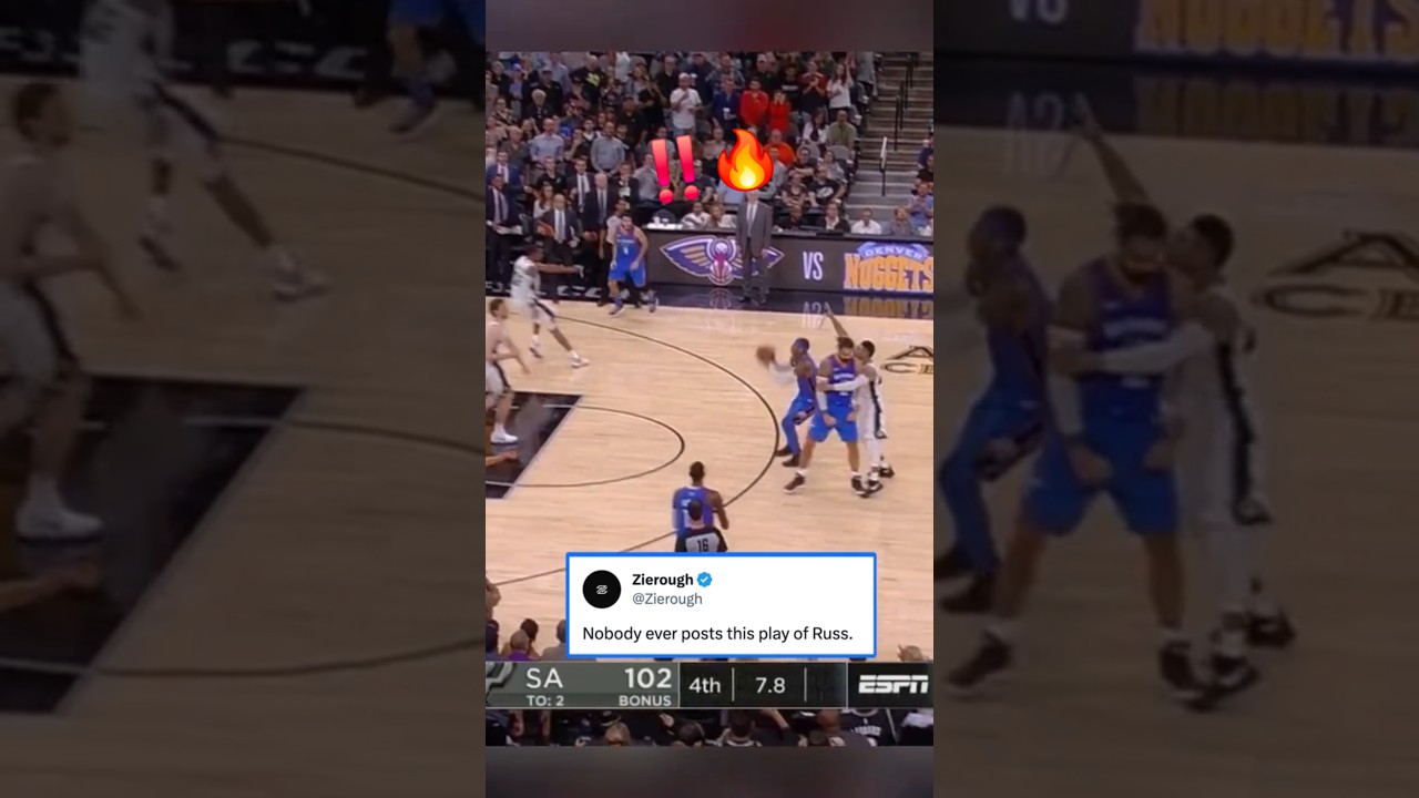 This Westbrook play was SPECIAL 🤯🔥
