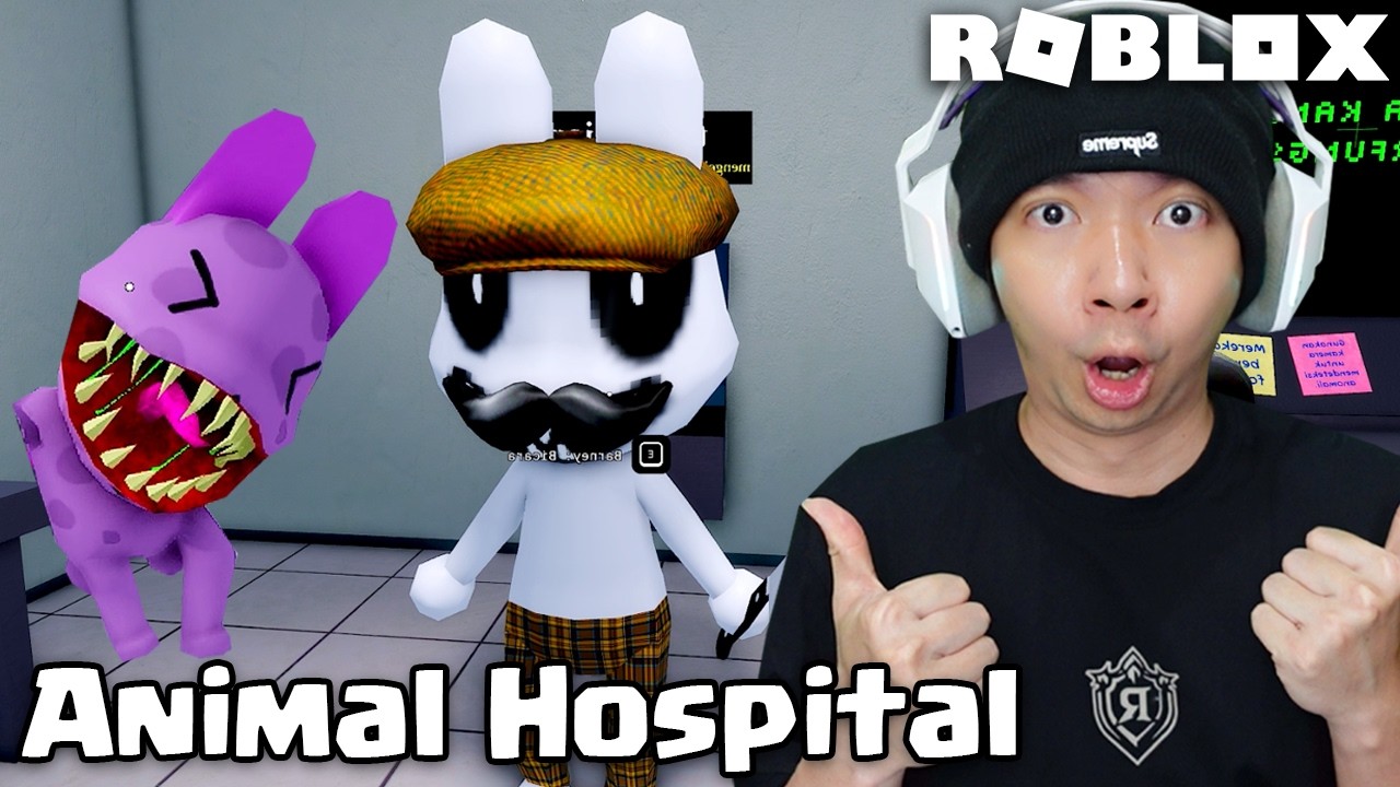 Misteri Yang Terjadi Di Rumah Sakit Hewan - Animal Hospital Roblox Part 2