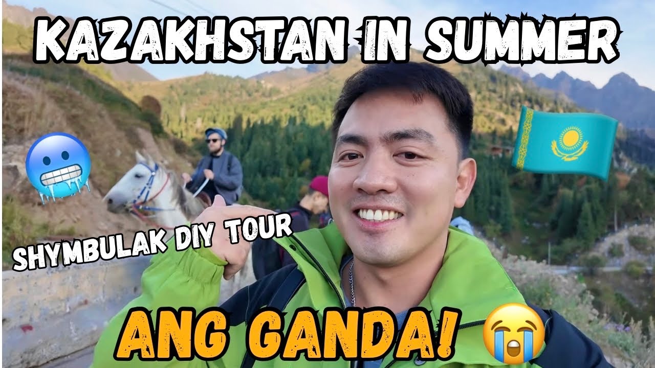 Kazakhstan in Summer 🇰🇿 ANG GANDA! | Shymbulak Mountain + DIY Tour