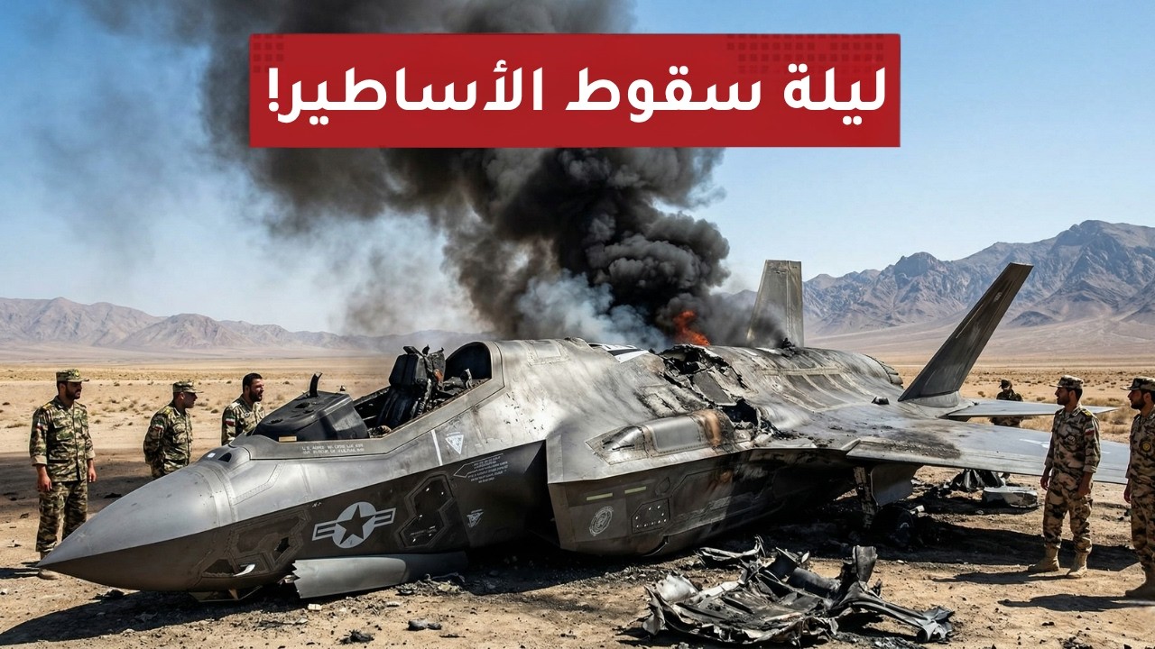 زلزال البنتاغون ورعـب تل أبيب: سر إسقاط الـ F-35 وصـدمة الصـاروخ العنقودي!