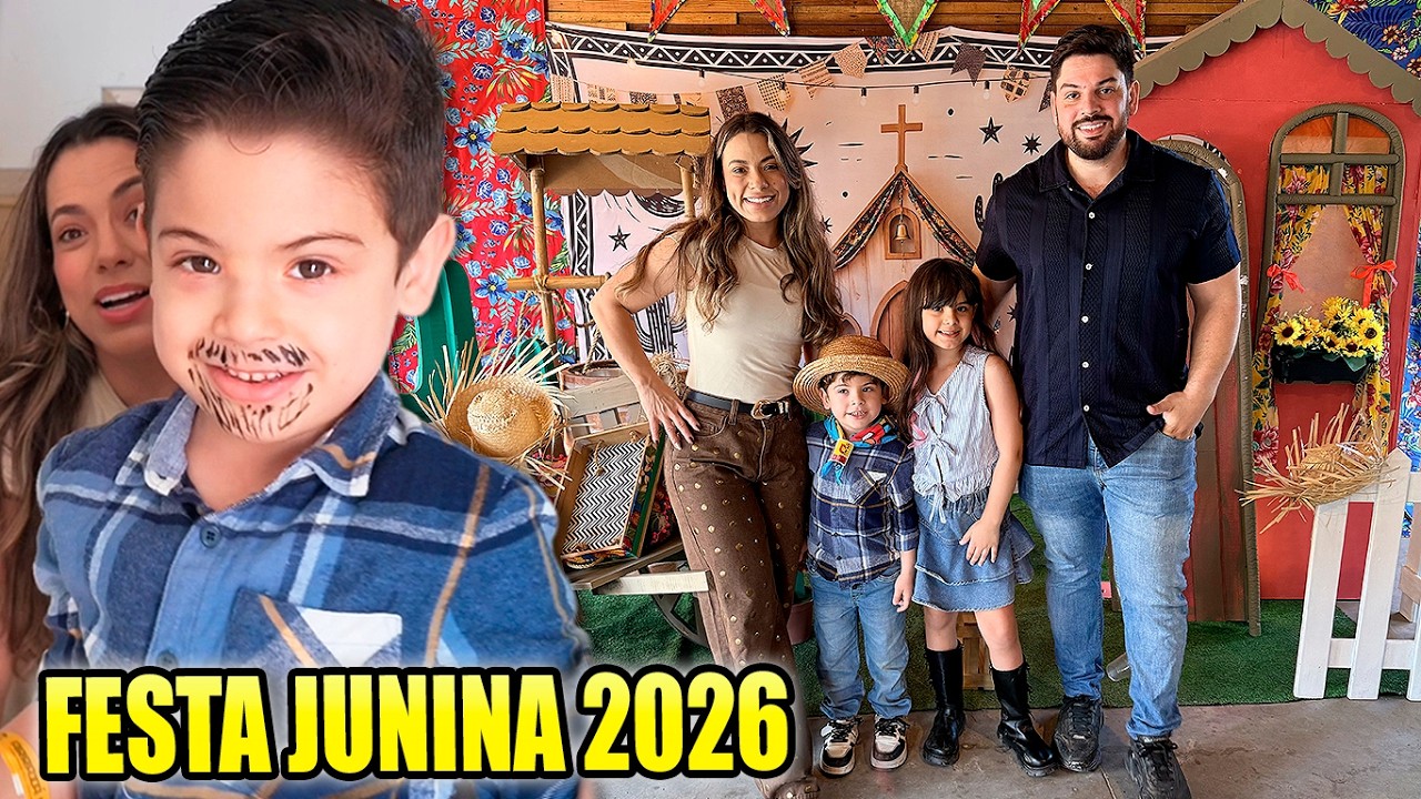 Ele SURPREENDEU a todos na FESTA JUNINA da escola - Tivemos que ir na EMERGÊNCIA | Kathy Castricini