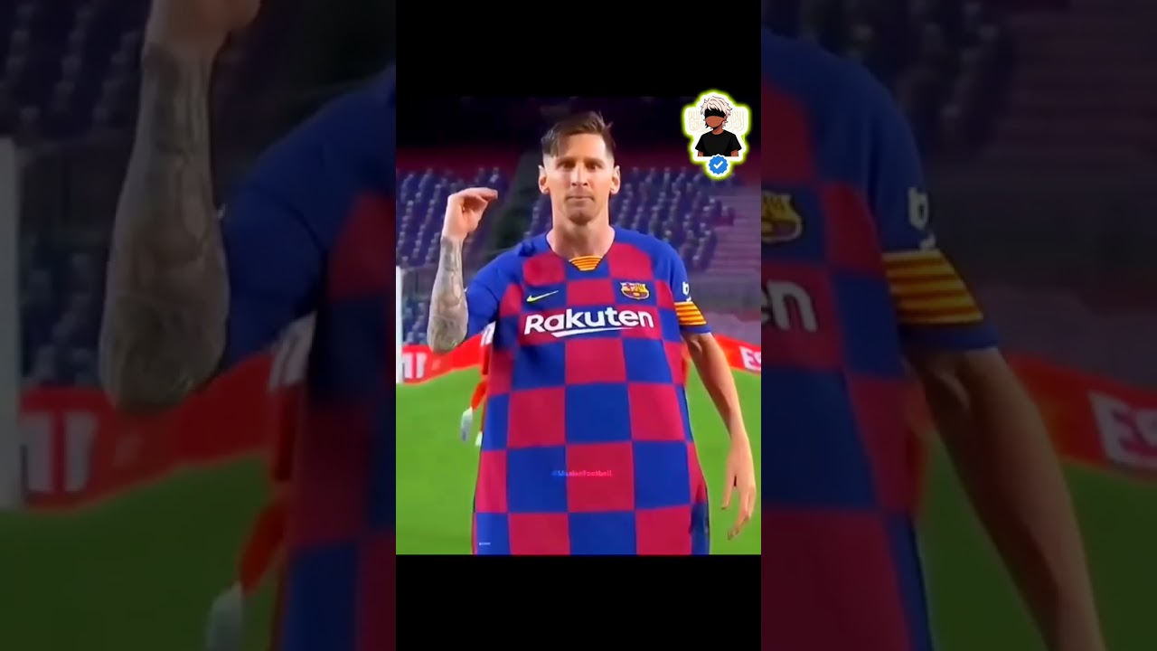 ميسي يرسل صاروخ لكريستيانو 🤣🚀