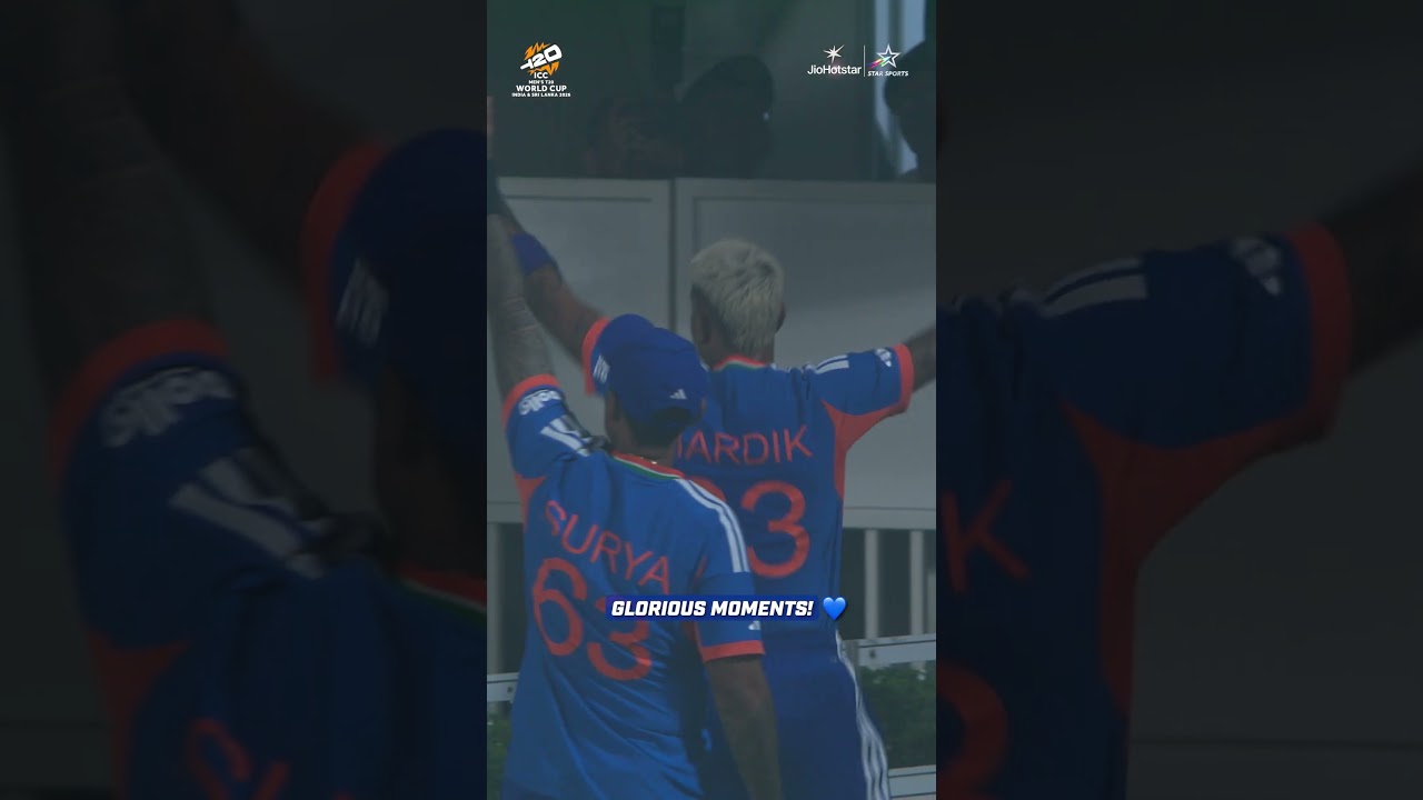 Team India celebrate after making it to the semi-finals! | #T20WorldCup | #INDvWI