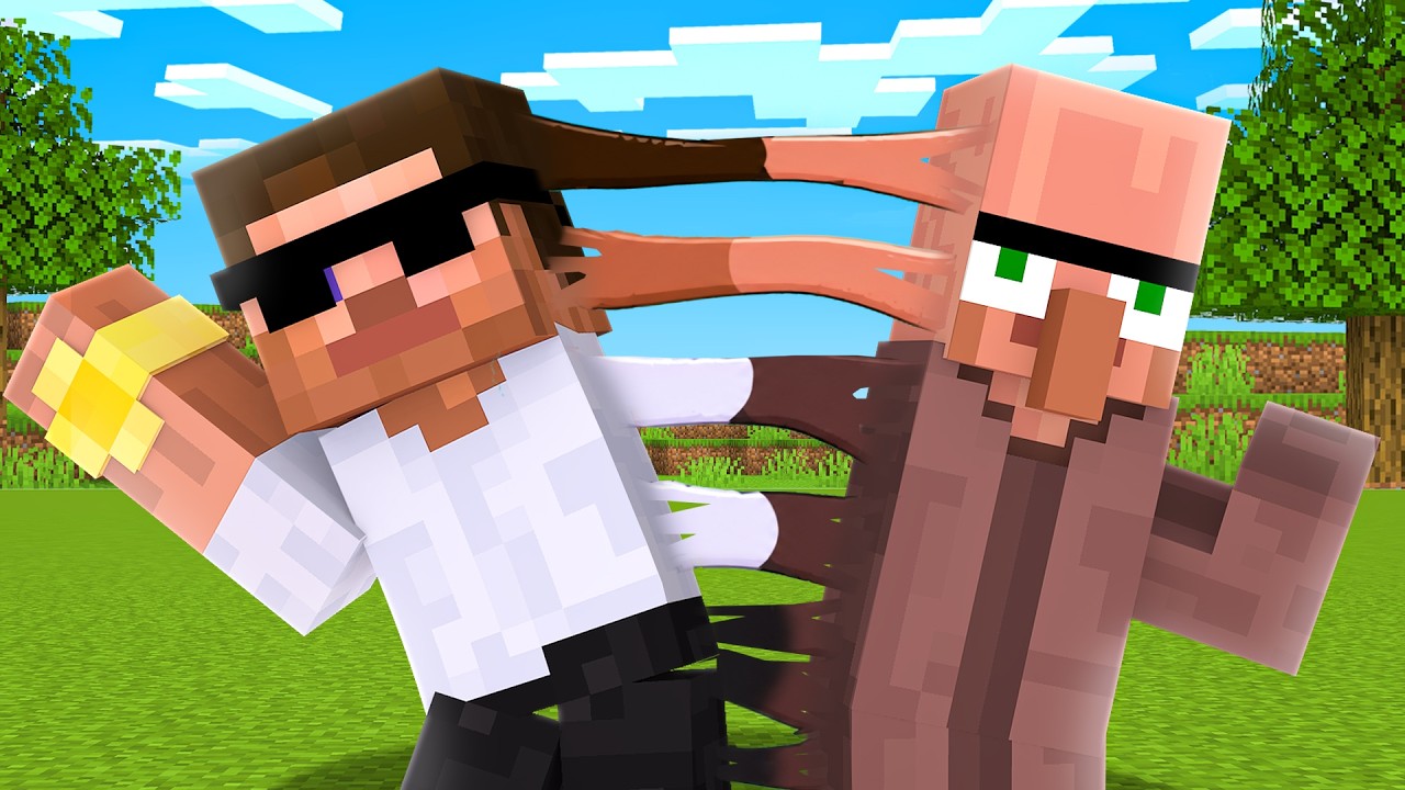 Minecraft, But We're GLUED Together!