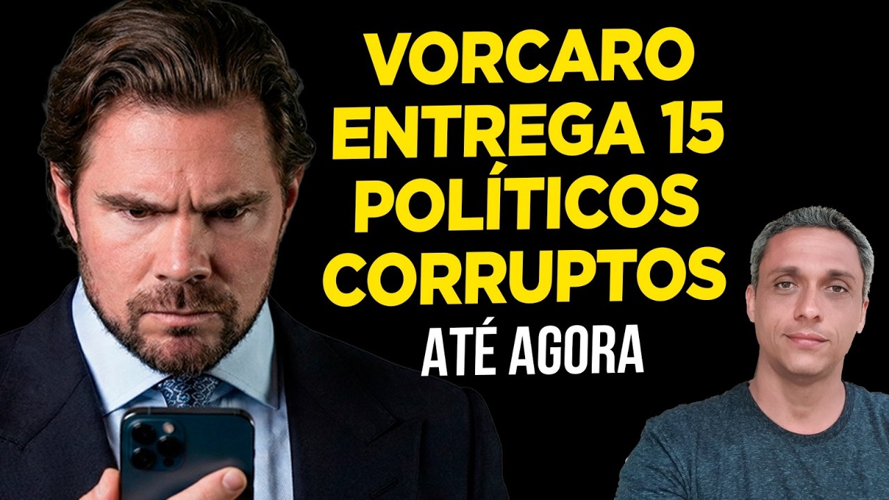 URGENTE! Vorcaro começa a DELATAR os políticos corruptos. São 15 até agora