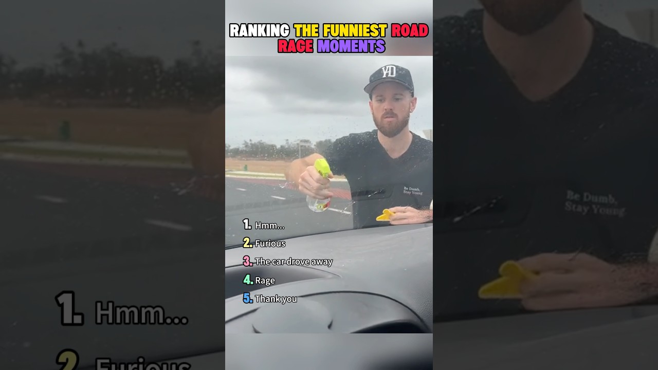 Ranking the funniest road rage moments #ranking #funny #foryou #roadrage #fyp #trend