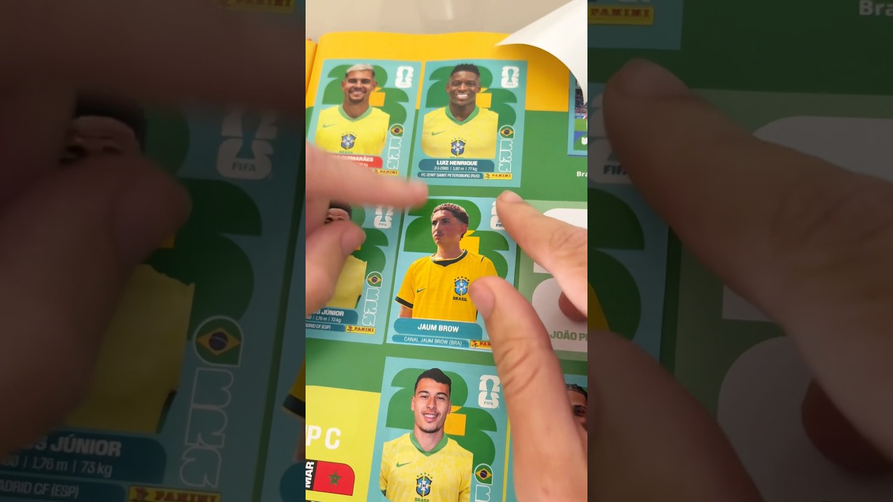 EU TO NO ÁLBUM DA COPA DE 2026!