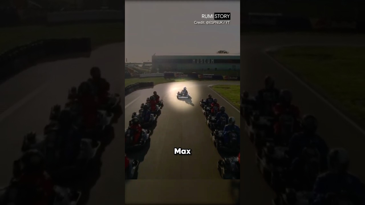 Ketika Pembalap F1 Melawan 100 Gokart (Max Verstappen)