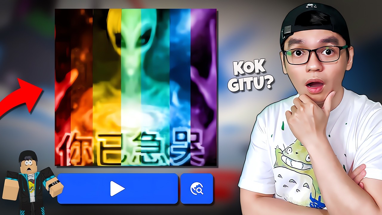 GILA!! Menangis Cobain Game Roblox Meresahkan & Prank Obby Parah 😭👽😭 | You've Cried Obby Indonesia