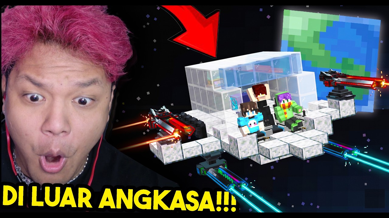 Gw ADAIN LOMBA BIKIN PESAWAT LUAR ANGKASA TERKUAT!! YANG BISA DIKENDALIIN!!! ... (NGAKAK + KOMPE!!)