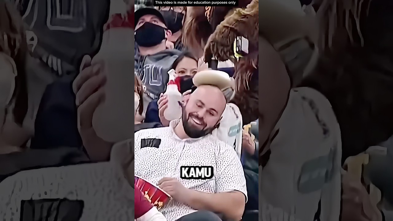 HIBURAN MASKOT DIPERTANDINGAN NBA❗️