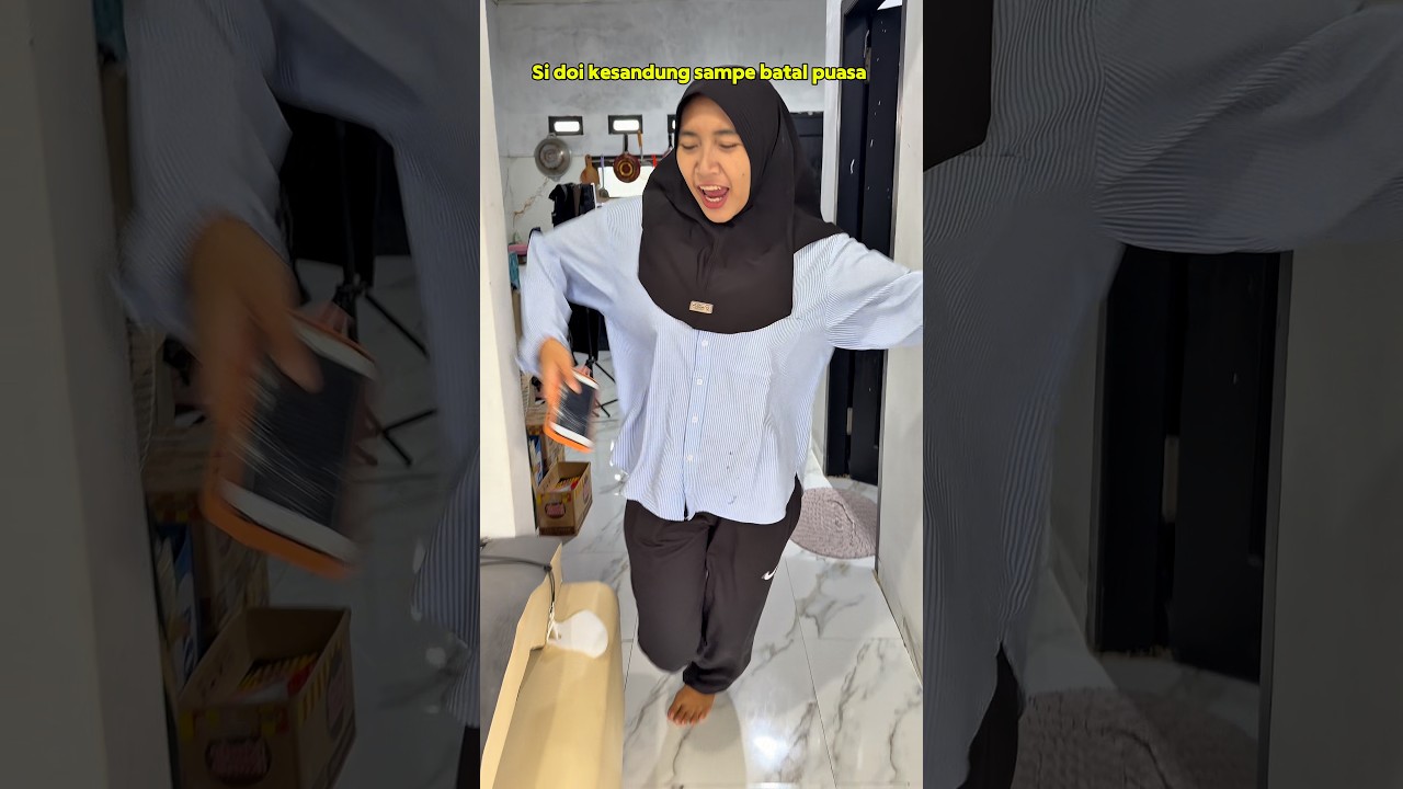 Si doi kesandung sampe batal puasa #shorts #minivlog #comedy #sidoii