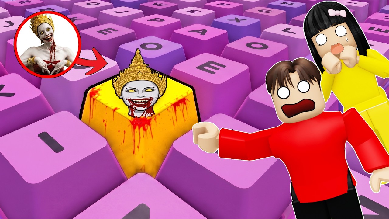 Yuta Mio Panik Ada Tombol PENARI SAKEDUNG KADING Di KEYBOARD ASMR VIRAL | ROBLOX