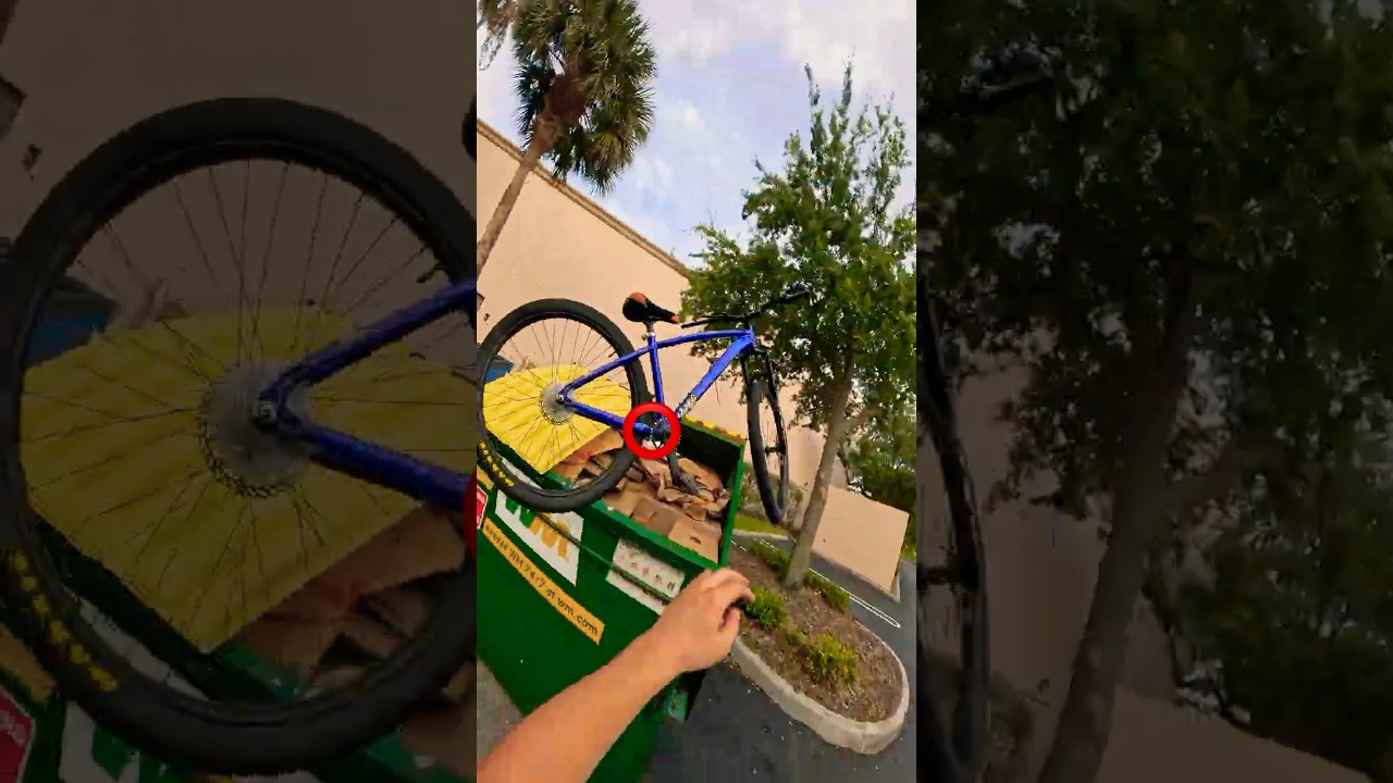 I Threw My $1,000 Bike Away 😭🚮#shorts