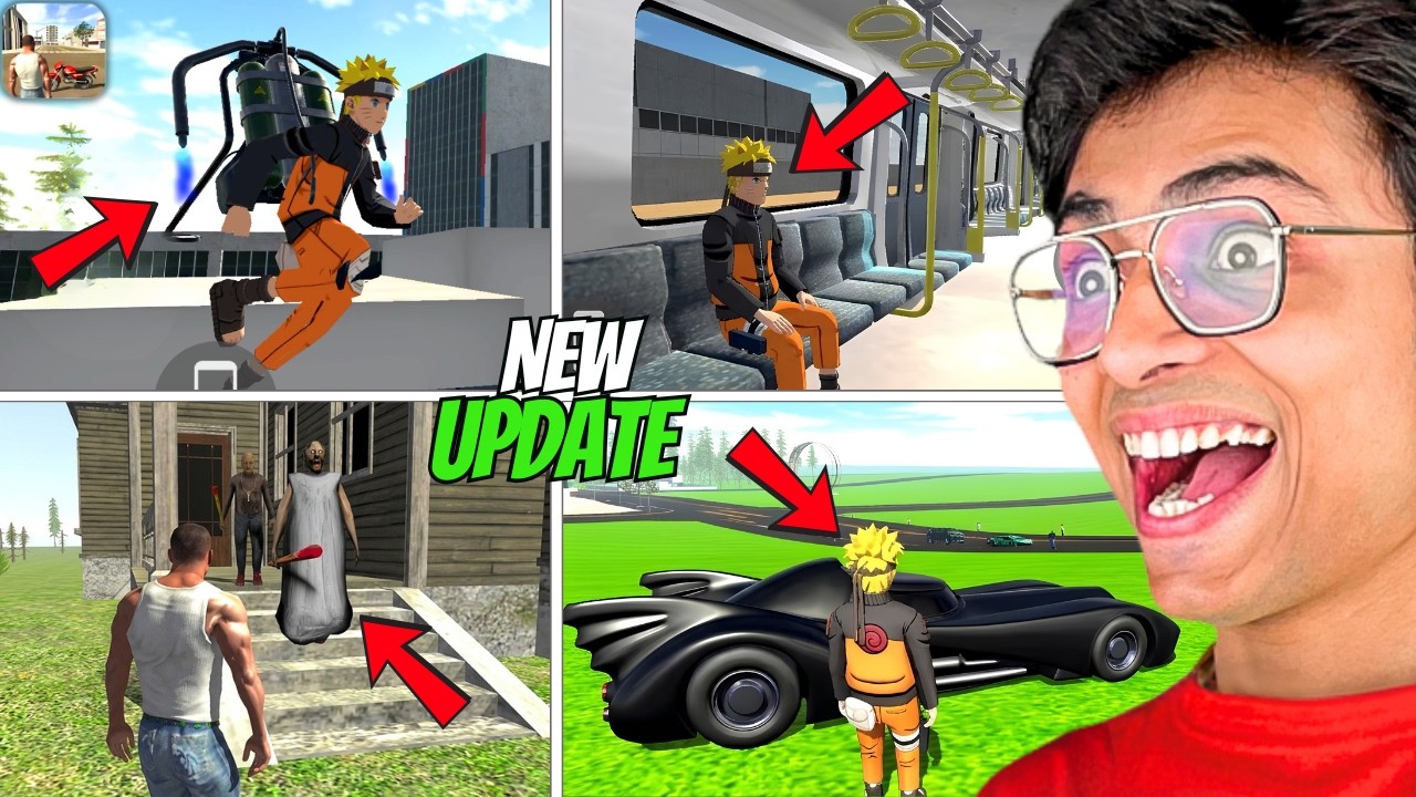 Finally New Update in INDIAN BIKE DRIVING 3D😱 Naruto Powers