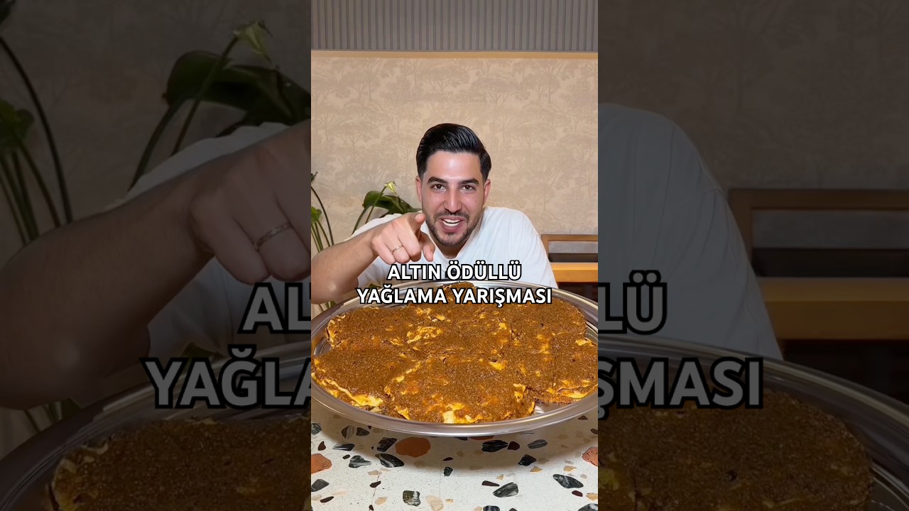 Altın ödüllü yağlama yarışmasına katıldım!