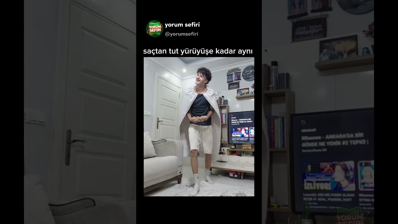 saçtan tut yürüyüşe kadar aynı😅