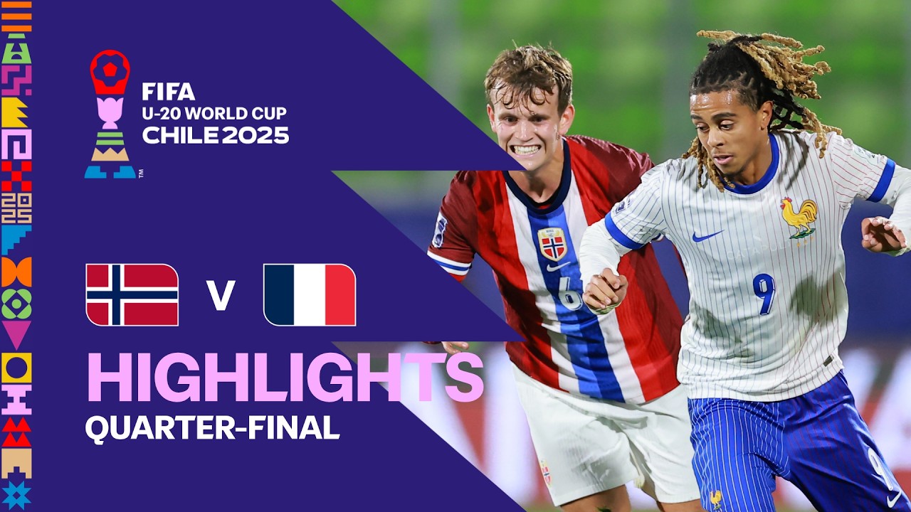 Norway vs France Highlights | FIFA U 20 World Cup Chile 2025