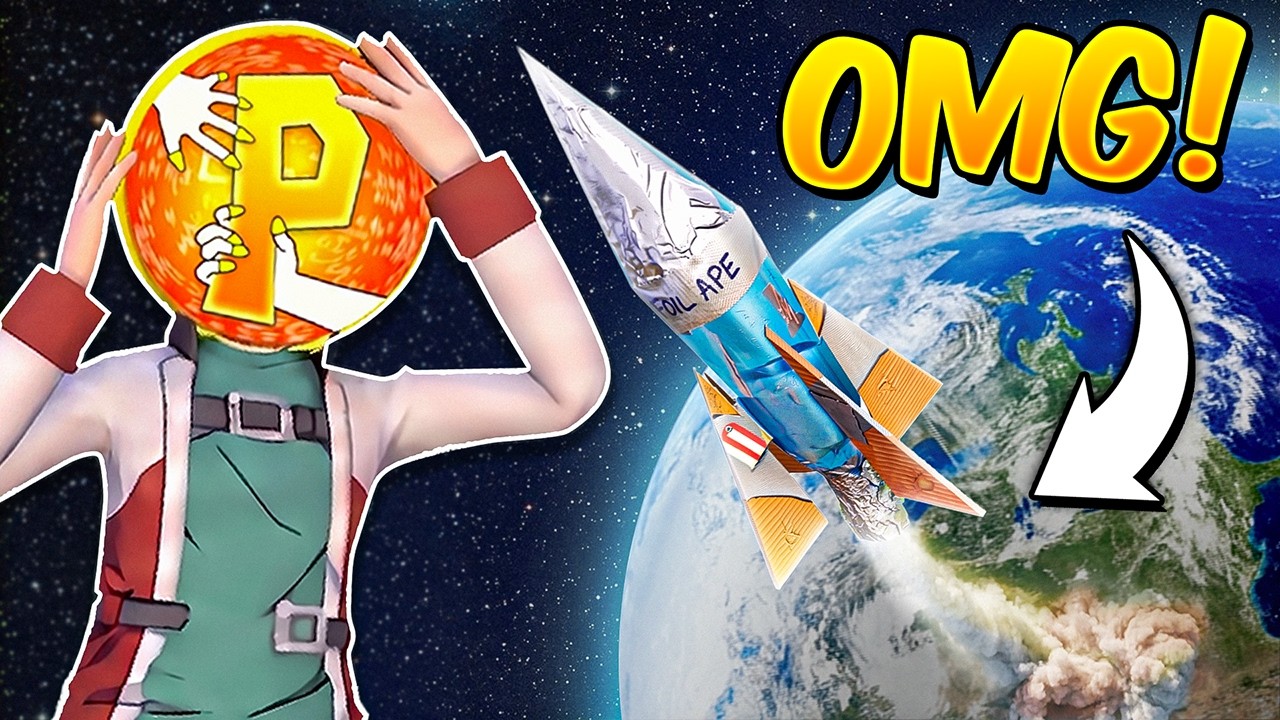 I Flew My Rocket To The SKY In This Game!