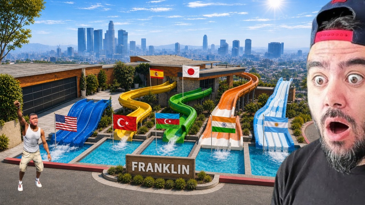 FRANKLIN ÜLKELERIN KAYDIRAKLARINI YAPTI - GTA 5 MODS