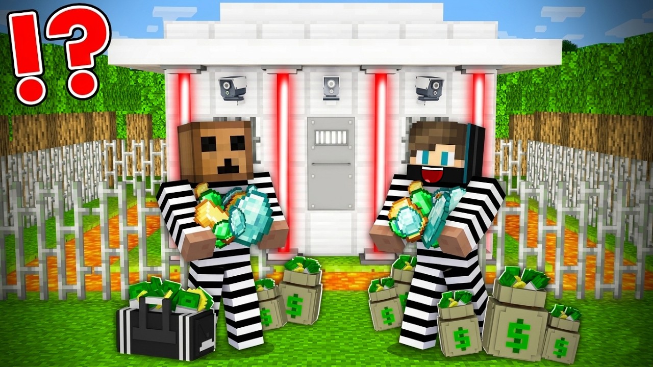 ماين كرافت لايف ستيل الحرامية #25 : مقر الحرامية السري الجديد !!؟ 😱🔥