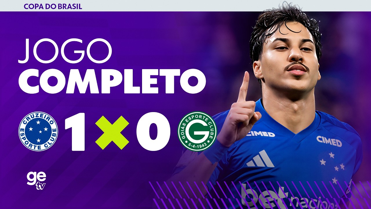 JOGO COMPLETO: CRUZEIRO X GOIÁS | COPA DO BRASIL 2026 | ge tv