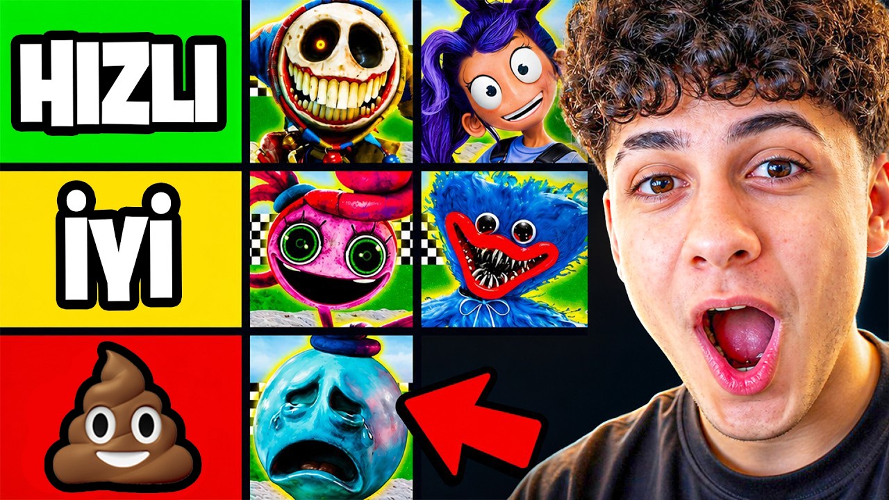 Poppy Playtime’da EN HIZLI Karakter Hangisi ?