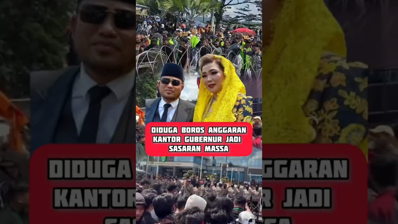 Rp25 Miliar Disorot, Kantor Gubernur Digeruduk