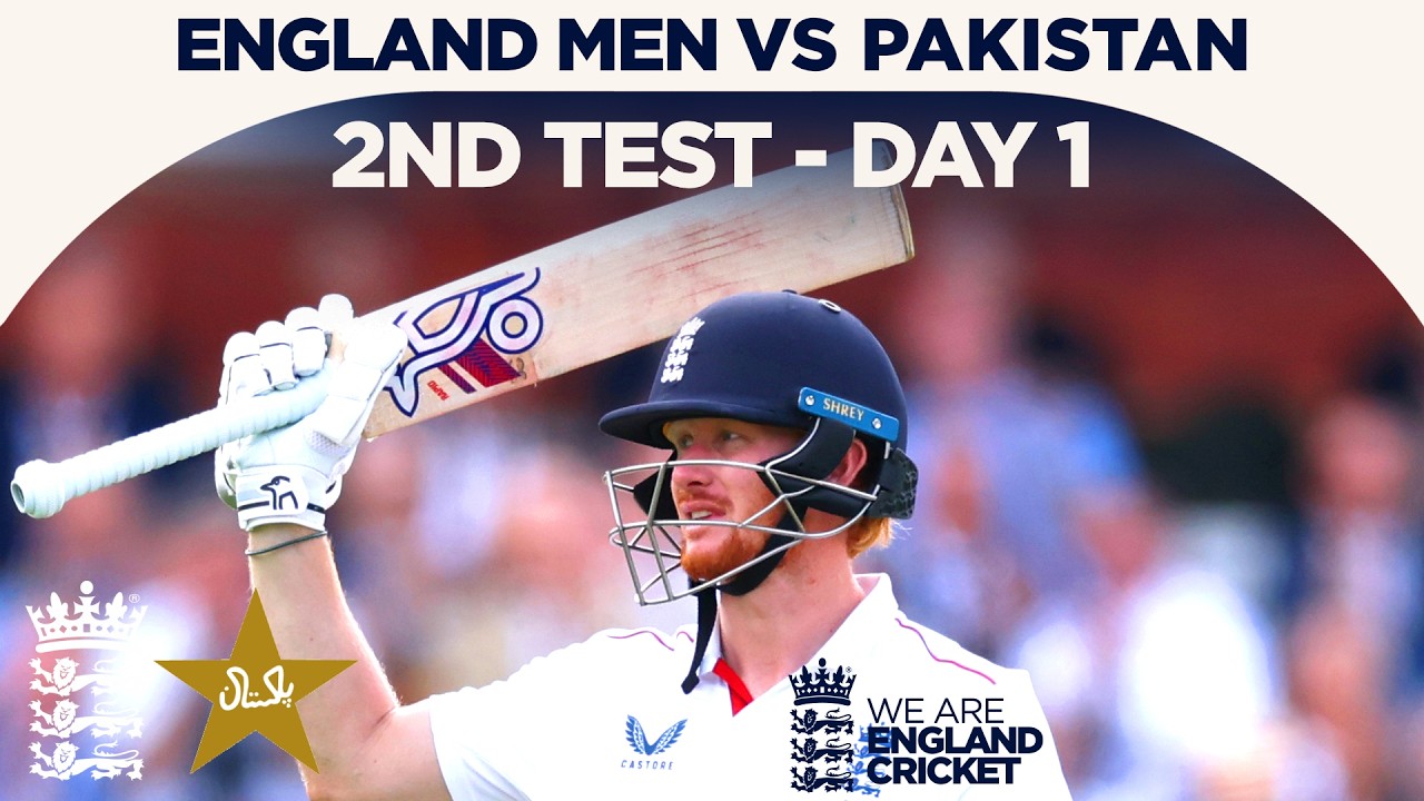 Cox & Smith Half-Centuries & Abbas 4Fer | Highlights - England v Pakistan Day 1 | Rothesay Test 2026