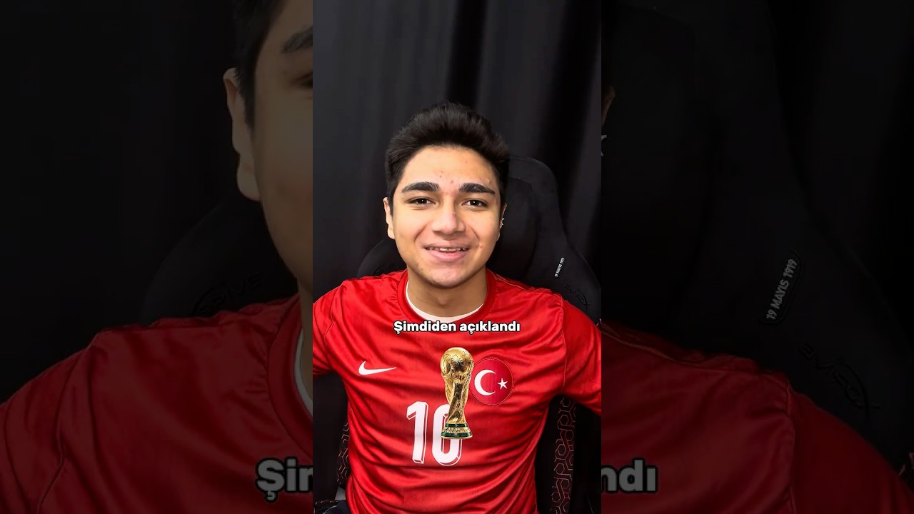 Türkiye Dünya Kupasında bu formaları giyecek 🇹🇷