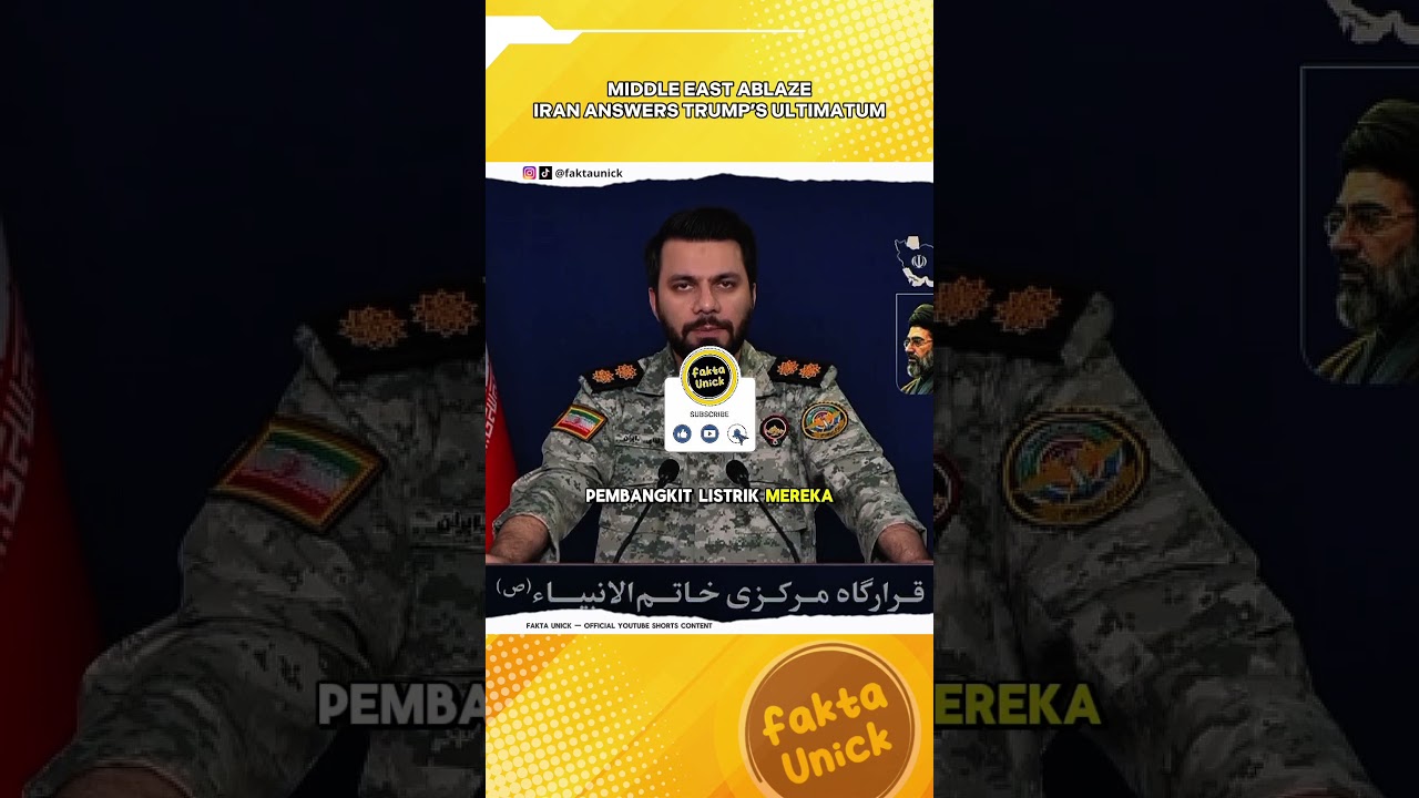 Api Unggun Di Timur Tengah: Jawaban Iran atas Ultimatum Trump!