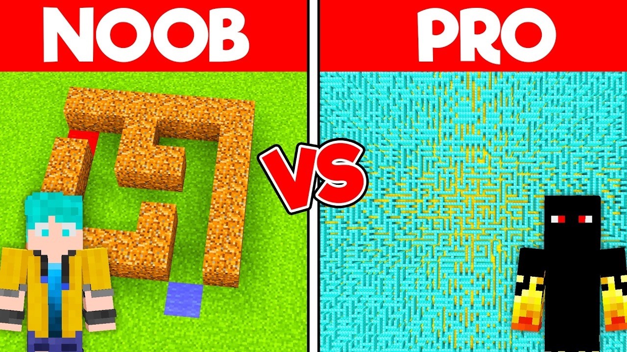 Labirinto de terra vs de diamante!