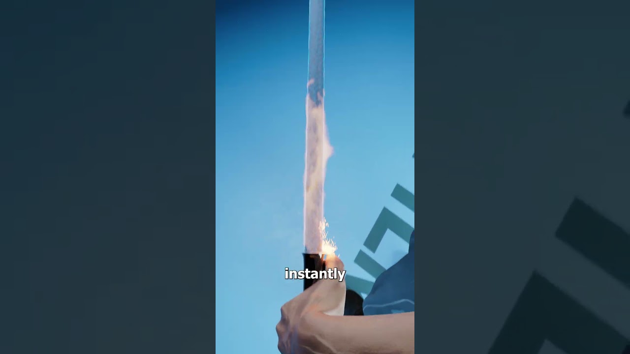 The Katana That Ignites When Drawn 😮