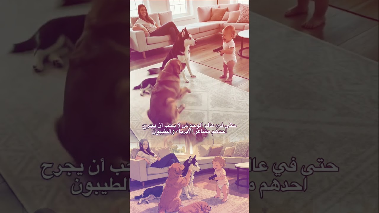 تمثيل احترافي | Urban Paw: كلاب تتظاهر بالسقوط لإسعاد طفل صغير بأسلوب مضحك! 🐕🔫😂