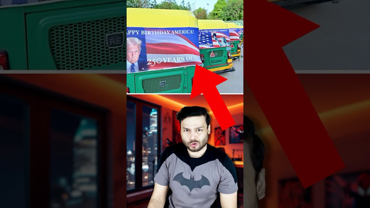 Its TOO MUCH - Trump CAPTURES All Indian Auto Rickshaws in Delhi #shorts