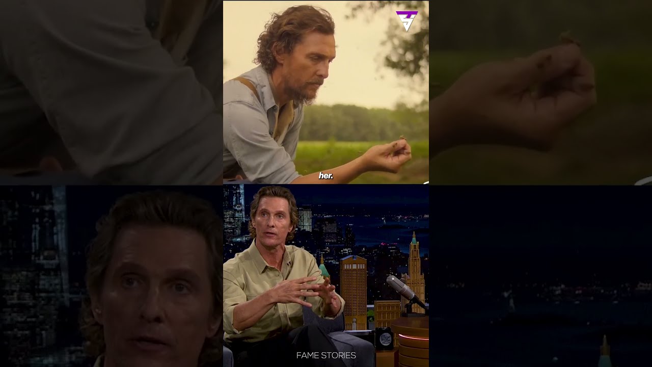 Matthew McConaughey Holds Queen Bee — No CGI! 🐝 #mathewmcconaughey  #jimmyfallon - Published by Fame Stories