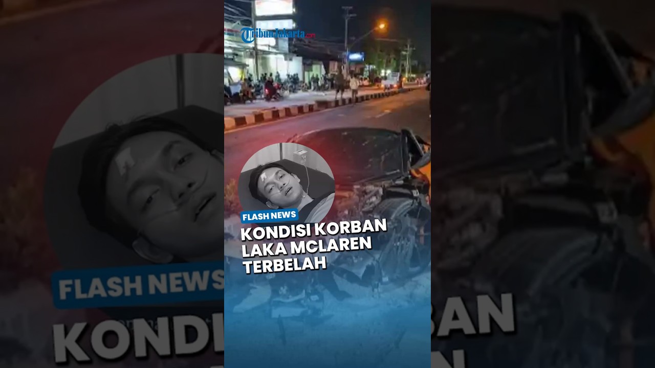 Alami Laka Tunggal di Sukoharjo, Begini Kondisi Andra ST dan Robby seusai McLaren Ringsek