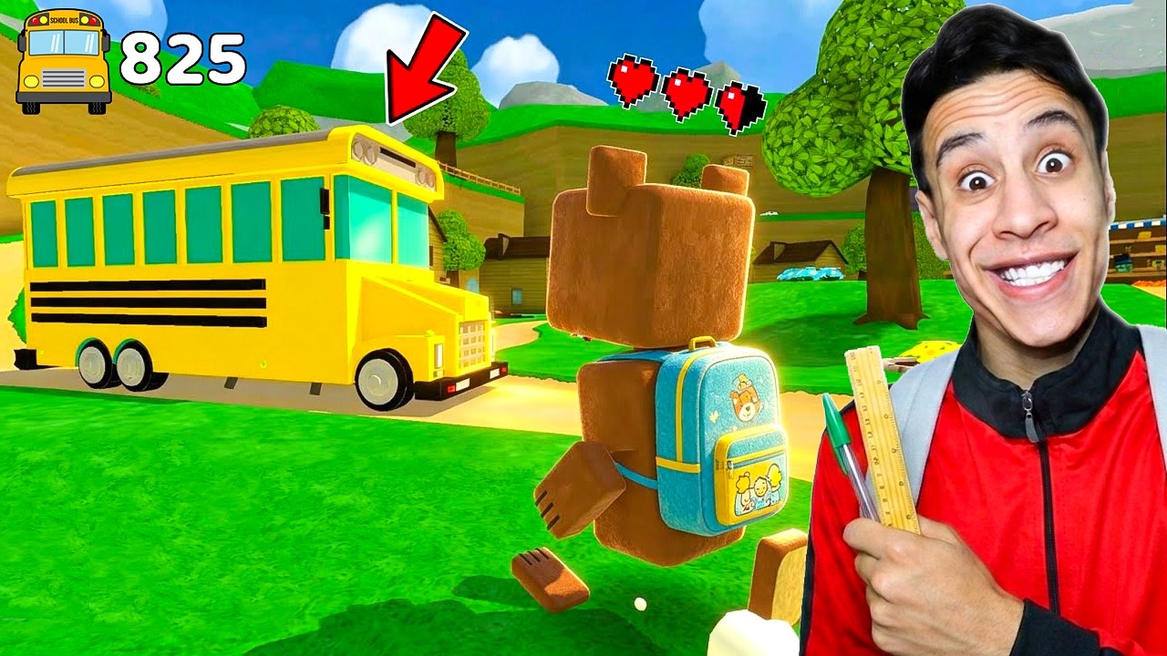 وجدت أتوبيس المدرسة السري في SUPER BEAR ADVENTURE… لكن حصلت كارثة!! 😱🚌