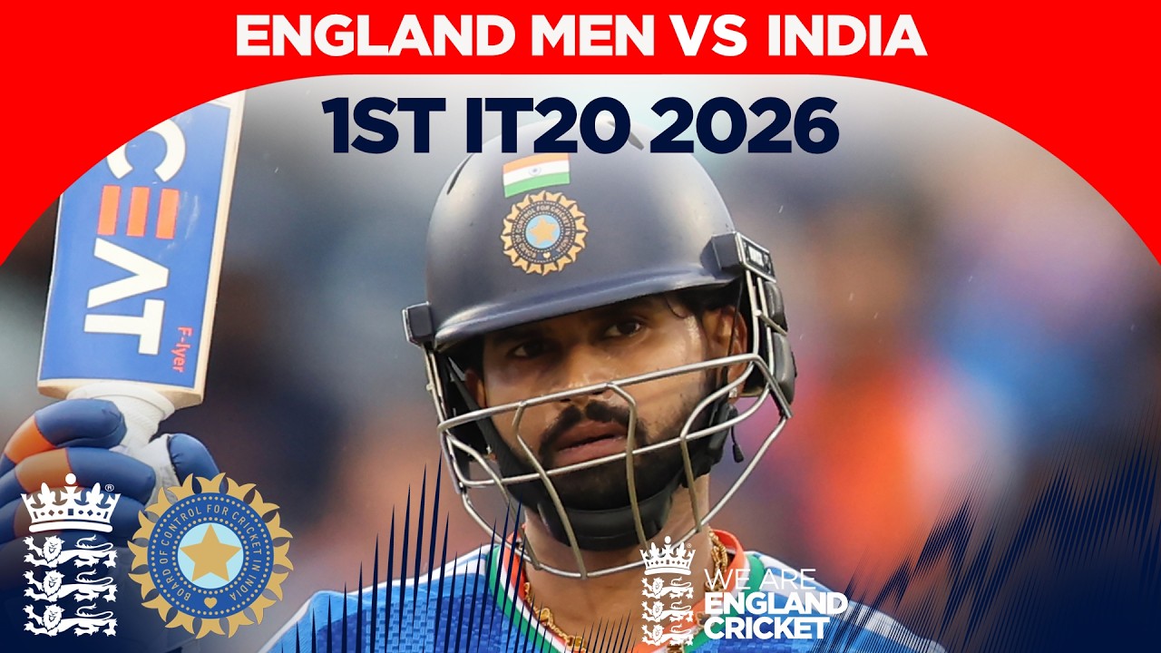 Shreyas & Abhishek Smack Half-Centuries | Highlights - England v India | 1st Vitality IT20 2026