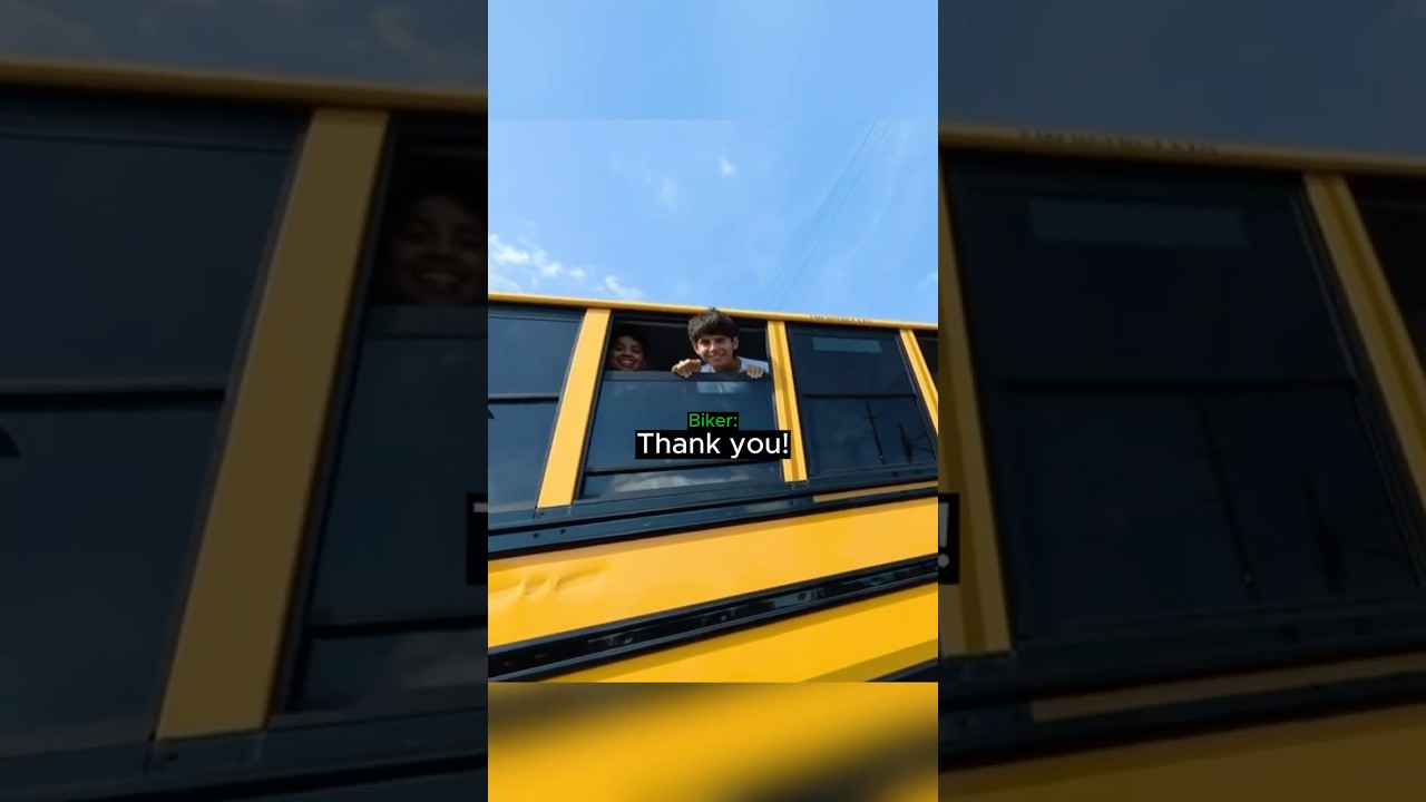 Biker Gets the Sweetest Surprise While Riding…