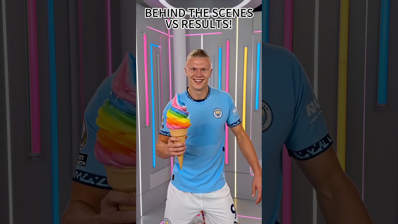 Haaland’s  dance is a fever dream! The sound effects are WILD 💨 #haaland  #mbappé  #worldcup