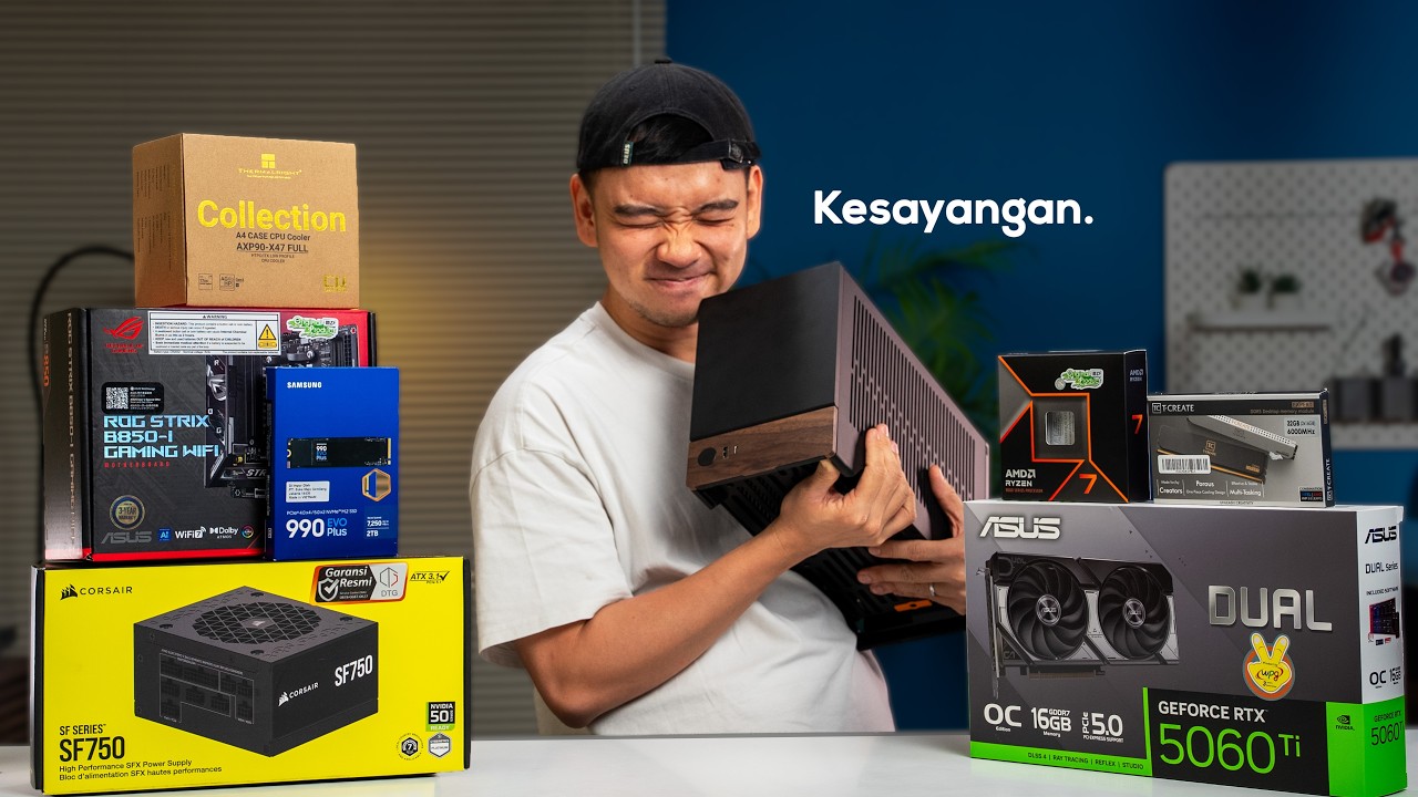 Kenikmatan pria dewasa: Rakit PC Pribadi! 🥹