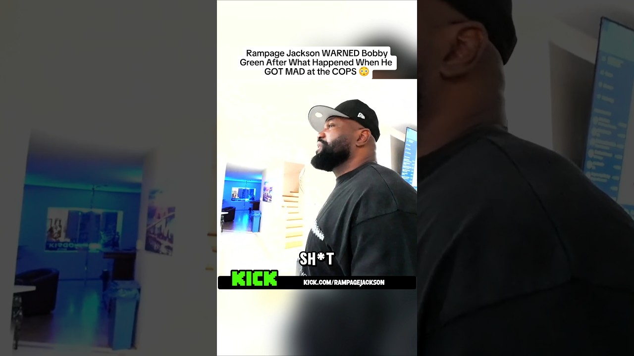 Rampage Jackson WARNED Bobby Green After What Happened When He GOT MAD at the COPS #rampagejackson