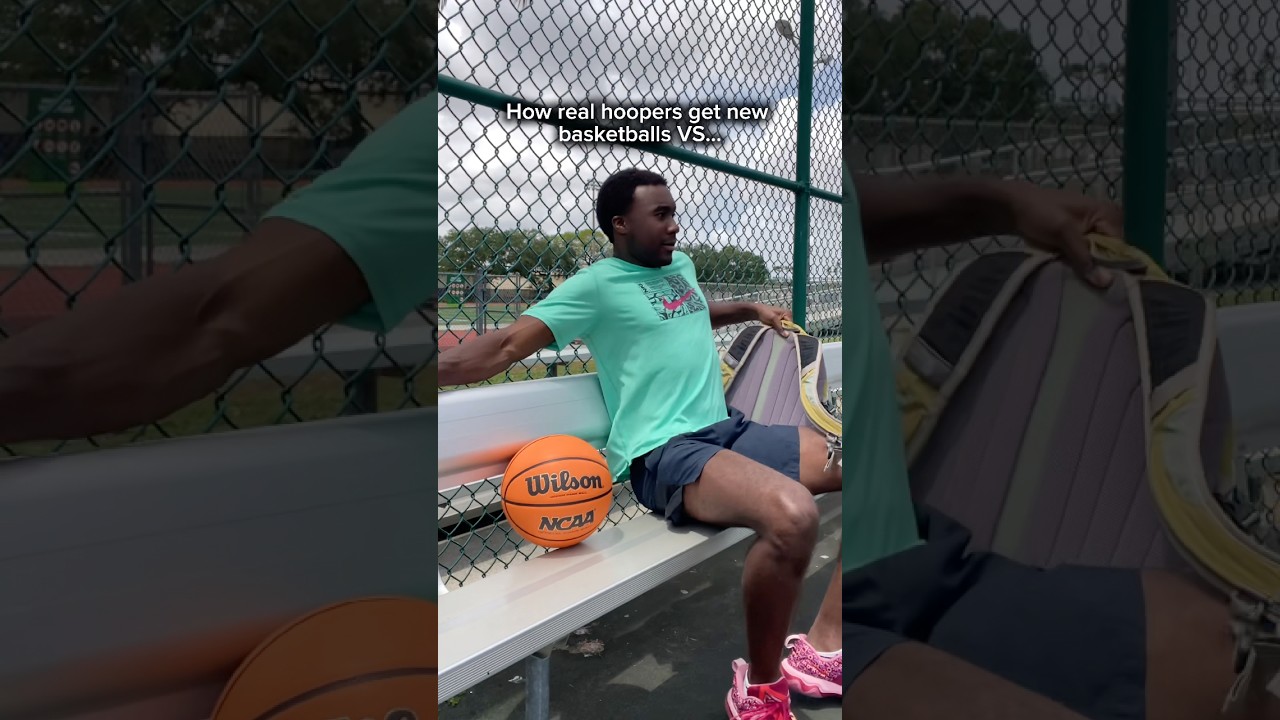 How fake vs real hoopers get a ball